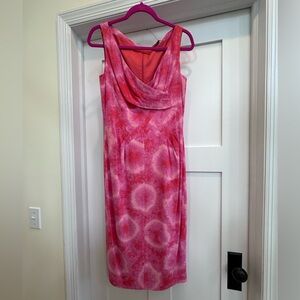 Michael Kors Pink/coral Sleeveless Dress. NWOT